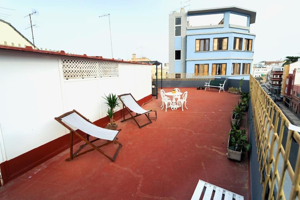 Апартаменты Un Lugar House San Telmo -Coliving Лас-Пальмас-де-Гран-Канария Экстерьер фото